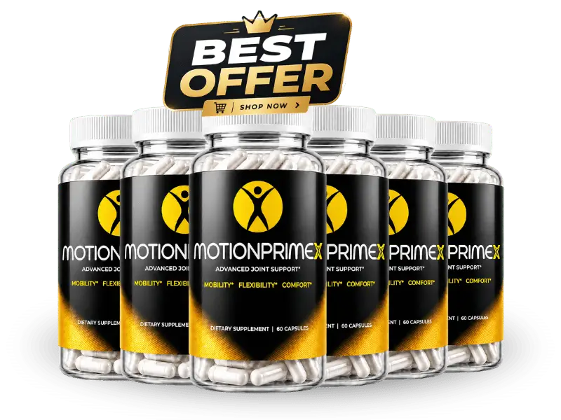 Order MotiionPrimeX 6 Bottle 180-Day Clinical Protocol